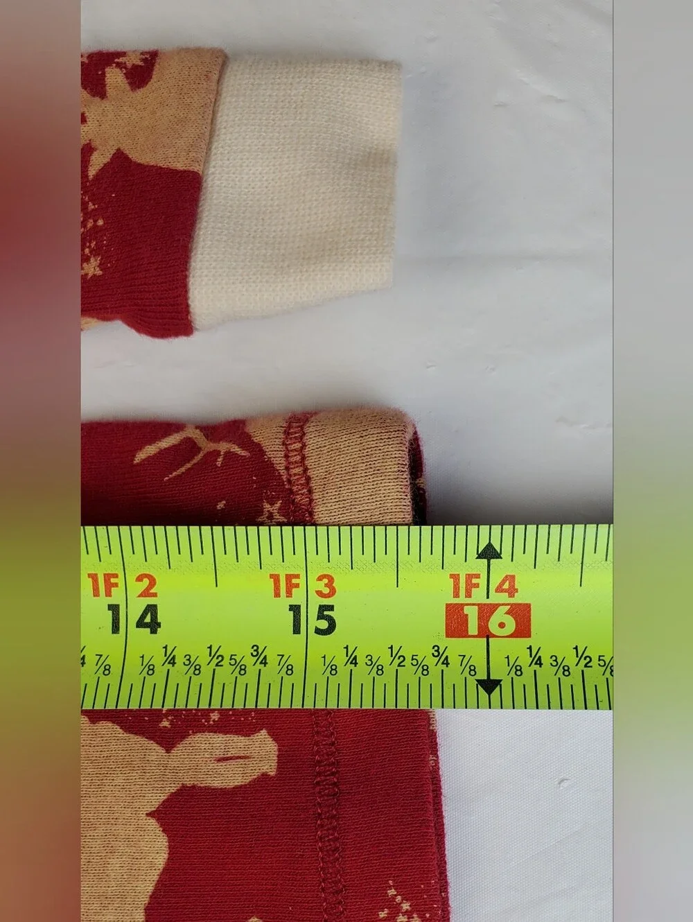 Burts Bees Kids Christmas Holiday Reindeer Pajamas 2-Piece - Size 5T - GUC